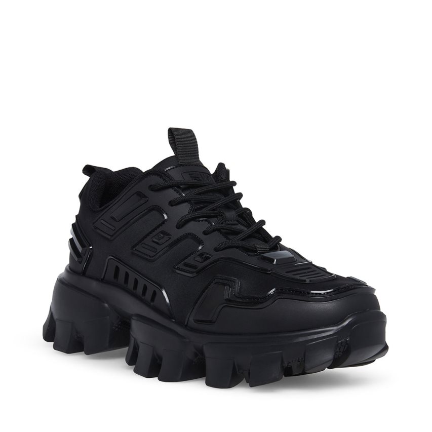 Zapatos Plataforma Steve Madden Ponce Hombre Negras | ES UY32S9